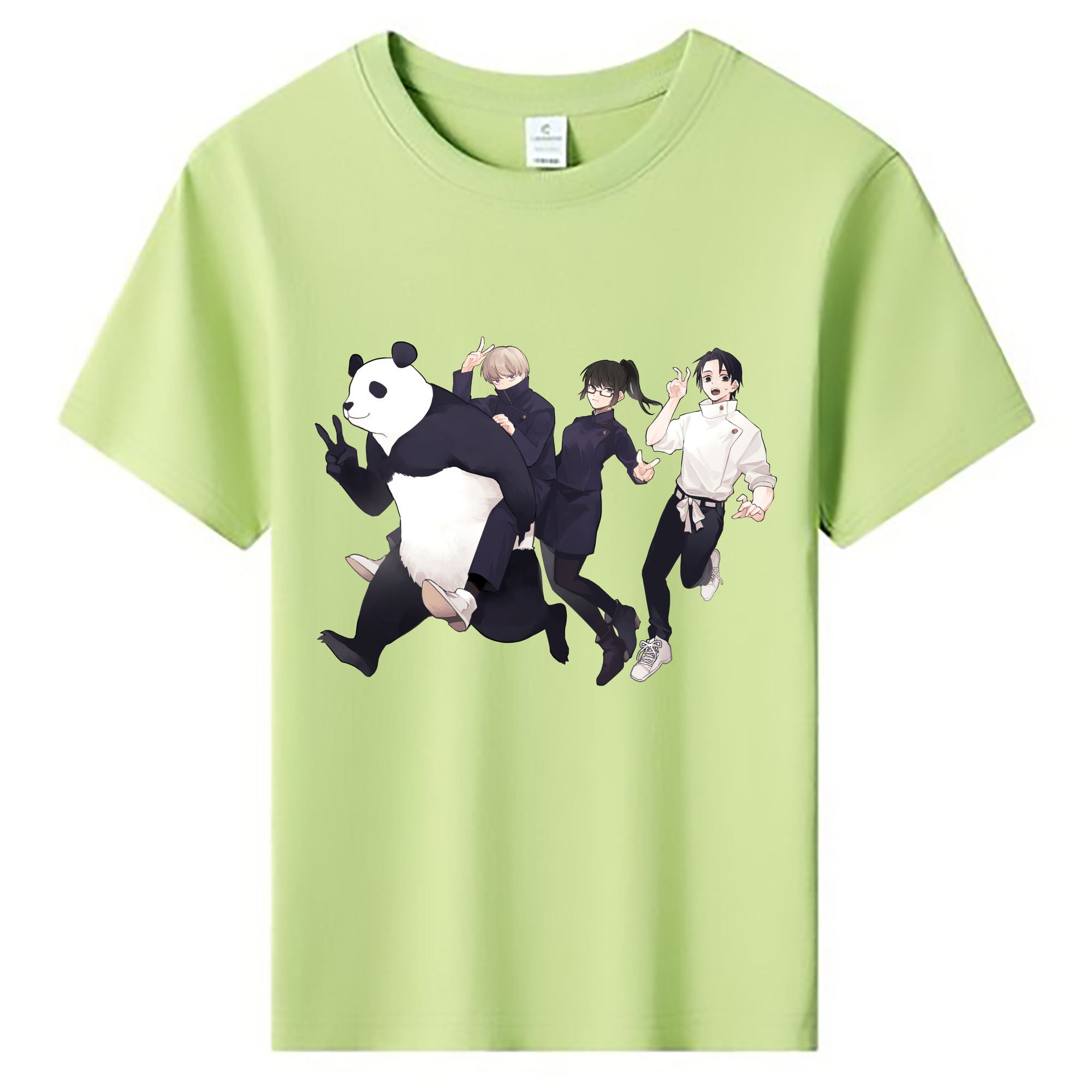 （画像用） 呪術廻戦 Jujutsu Kaisen 綿100％キッズTシャツ（フロントプリント）